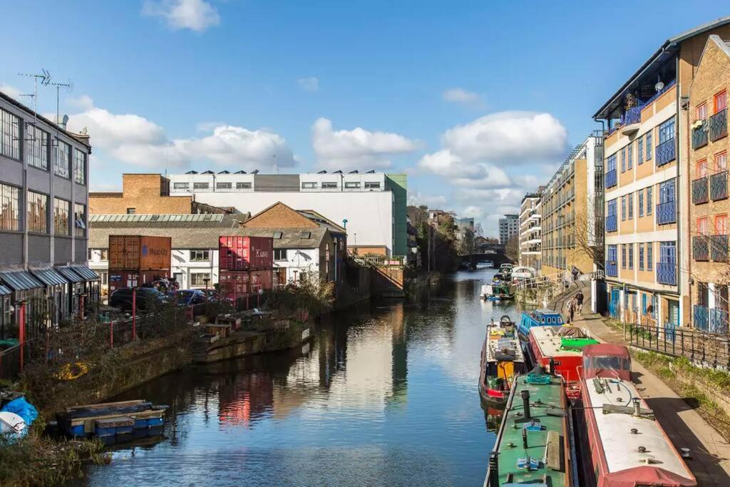 Canal-Side Apartment In Shoreditch Londra Dış mekan fotoğraf